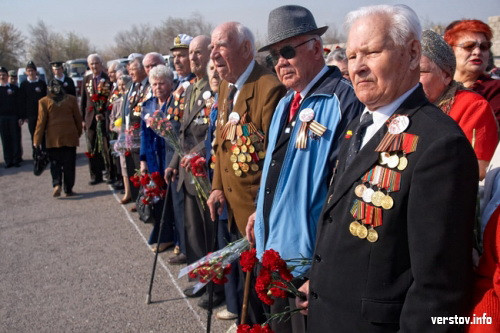 Не все ветераны смогли пройти по Маршруту памяти