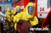 Спасти из огня! Пожарные автомобили промчались по улицам Магнитогорска