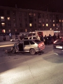 «Собрал» три автомобиля. «Лишенец» устроил серьезное ДТП на проспекте Ленина