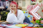 Марина Коновалова - мастер по художественной обработке текстильных материалов