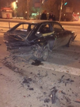 Он еще и без страховки! Пьяный водитель разбил две машины на проспекте Карла Маркса
