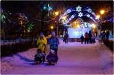 «Левый и правый». Вчера в Магнитогорске открылись сразу два ледовых городка