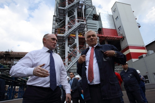 Комбинат наращивает мощности. Борис Дубровский принял участие в запуске новых объектов ММК