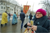 Стройными рядами в крестном ходе. В Магнитогорске встретили День народного единства