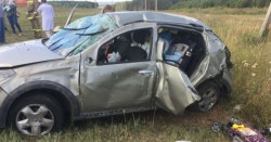 Водитель уснул за рулем? Семья из Магнитогорска попала в аварию на трассе М7