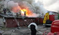 Пожар в гараже
