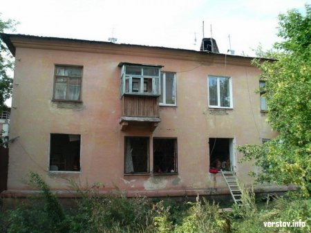 В результате взрыва пострадали квартиры жилого дома + ФОТО