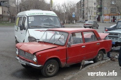 Подробности аварии на перекрёстке пр. К. Маркса и ул. Дружбы (+фото)