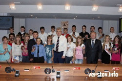 Морозов пожал руку самому Путину в зале заседаний МГСД