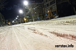 Ночной рейд по городу показал, что дороги вычищены почти безупречно