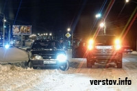 Ночной рейд по городу показал, что дороги вычищены почти безупречно