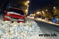Ночной рейд по городу показал, что дороги вычищены почти безупречно