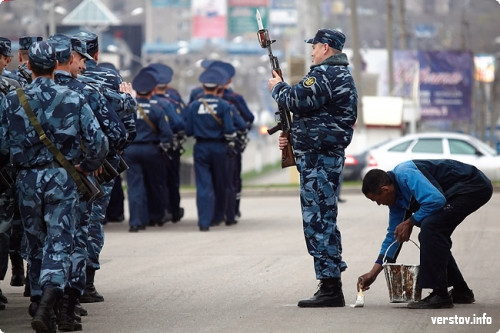 В Магнитогорске прошла репетиция парада