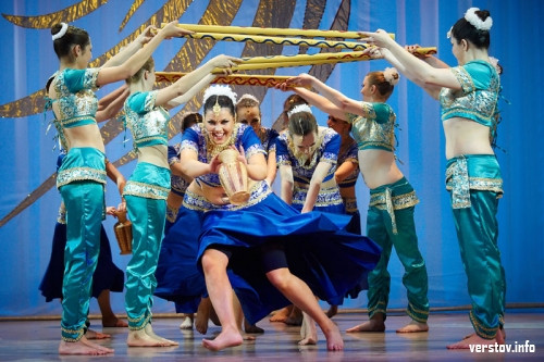 В Манитогорске прошел отчетный концерт ансамбля восточного танца "Амрита".