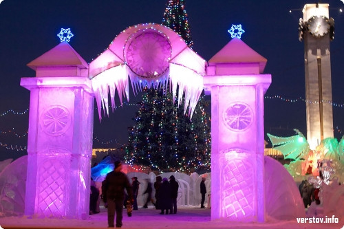Магнитогорск в ожидании Нового года