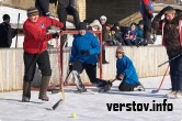 В Магнитогорске прошел турнир по хоккею в валенках