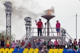 В Магнитогорске зажгли олимпийский огонь. Весь город – сплошная спортивная площадка