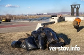 «Я вам обещаю - город будет чистым!» Виталий Бахметьев вывел подчиненных на субботник