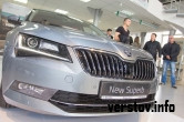 Выбор президента в нашем городе. В Магнитогорске представлен новый Skoda Superb