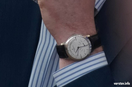 Часы за 2,5 миллиона рублей? Журналисты разглядели на руке Бахметьева «дорогое удовольствие»
