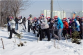 «Завидует пусть Малкин!». Лыжные забеги прошли вместе с фестивалем по скандинавской ходьбе