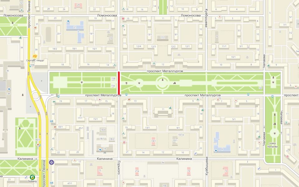 Карта металлурга ижевск район