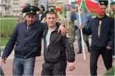 Пограничники вышли на улицы Магнитогорска. Раз в год и такое допускается