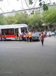 В Магнитогорске за день два трамвая попали в серьезные ДТП. Один из них - новый