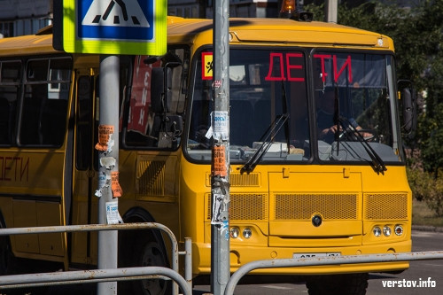 Два рейса утром, два – в обед. Дети из Молжива добираются до школы на специальных автобусах