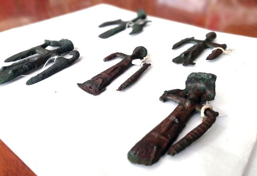 Копали червей, а выкопали клад. Птицеидолы, обнаруженные в Кунашакском районе, стали гвоздем выставки железного века
