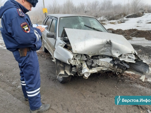 Трое пострадавших в одном ДТП. В Магнитогорске водитель «Шевроле» «встретился» с ВАЗ 2114