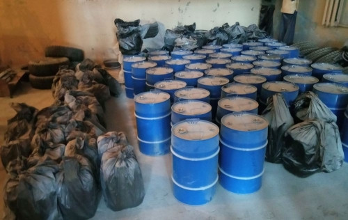В месяц они «готовили» 200 кг наркотиков. Полицейские выявили подпольный завод по производству «синтетики»