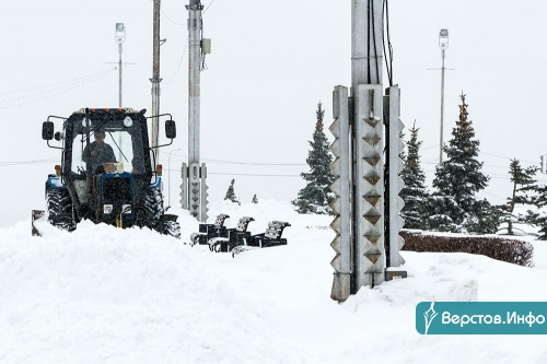 Двойная норма снега в феврале. Магнитогорские дорожники заявили, что были готовы к сильному снегопаду