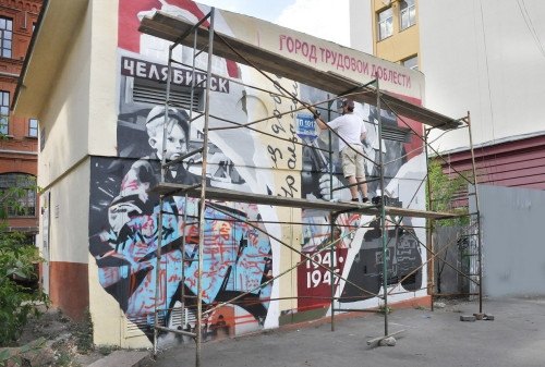 В содружестве энергетиков «Россети Урал» и граффити-сообщества Челябинска реализован новый проект