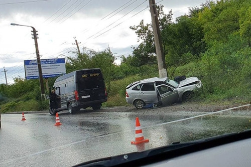 Не справился с управлением. В Магнитогорске водитель «Приоры» скончался после жёсткого ДТП