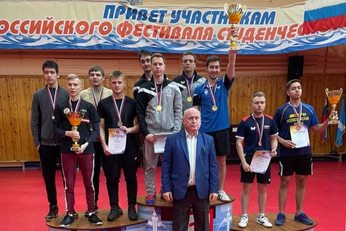Регион представили магнитогорские студенты. Теннисисты из МГТУ стали победителями Всероссийских соревнований