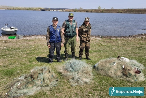 2 000 метров сетей! Браконьеры ловят рыбу, а Магнитогорская рыбоохрана ловит браконьеров