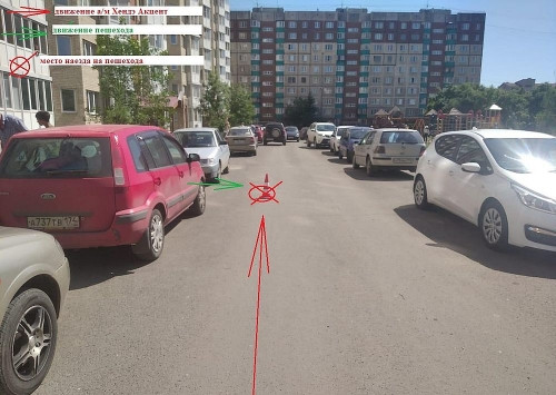 Автоледи на «Хендэ» не заметила пешехода. В Магнитогорске в своем дворе под колеса иномарки попал 10-летний мальчик