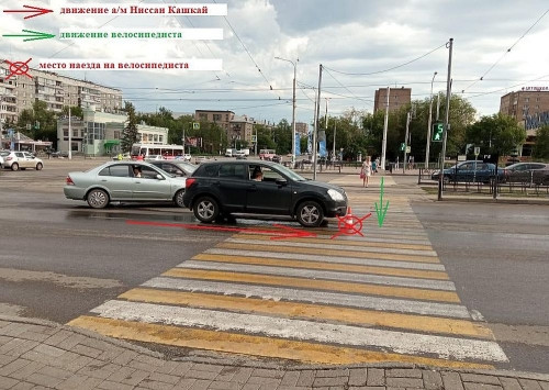 И в этом есть его ошибка. В Магнитогорске 46-летнего велосипедиста сбили на пешеходном переходе