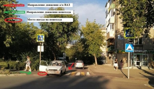 Пересекал дорогу на самокате. В Магнитогорске пятилетний ребёнок попал под колёса автомобиля