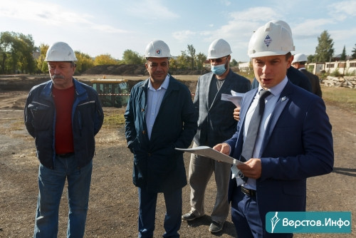 Закончат через 14 месяцев! В Магнитогорске началось строительство студенческого ФОКа с бассейном