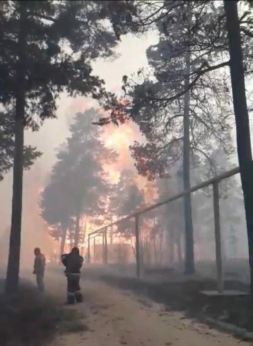 История одного спасения. Пожарный из Магнитогорска рассказал, как тушили лесной пожар в Париже