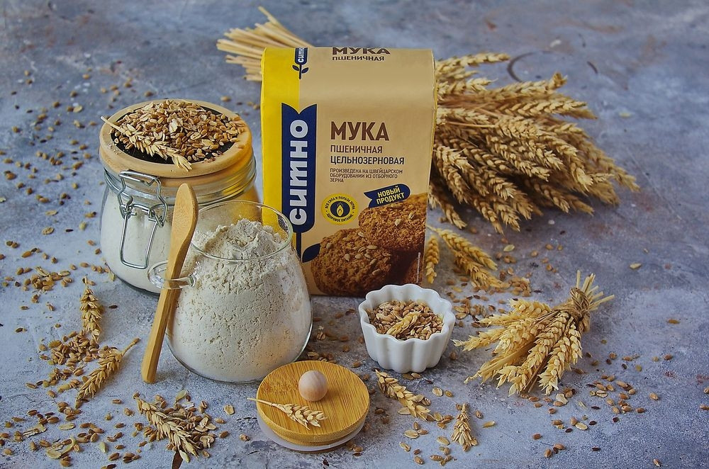 Мука пшеничная цельнозерновая. Цельнозерновая корона.